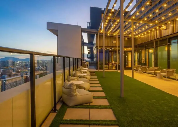 Boulevard Modern Highrise Stu Sky Pool Parking Gym 08 * Phoenix